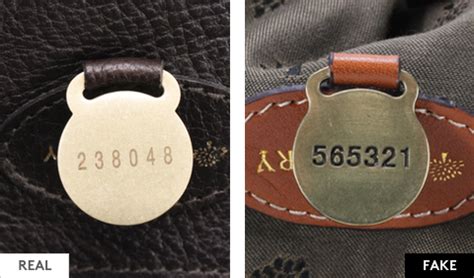 do all mulberry bags have serial numbers